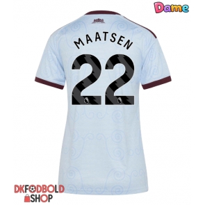 Aston Villa Ian Maatsen #22 Tredje trøje Dame 2026-27 Kort ærmer